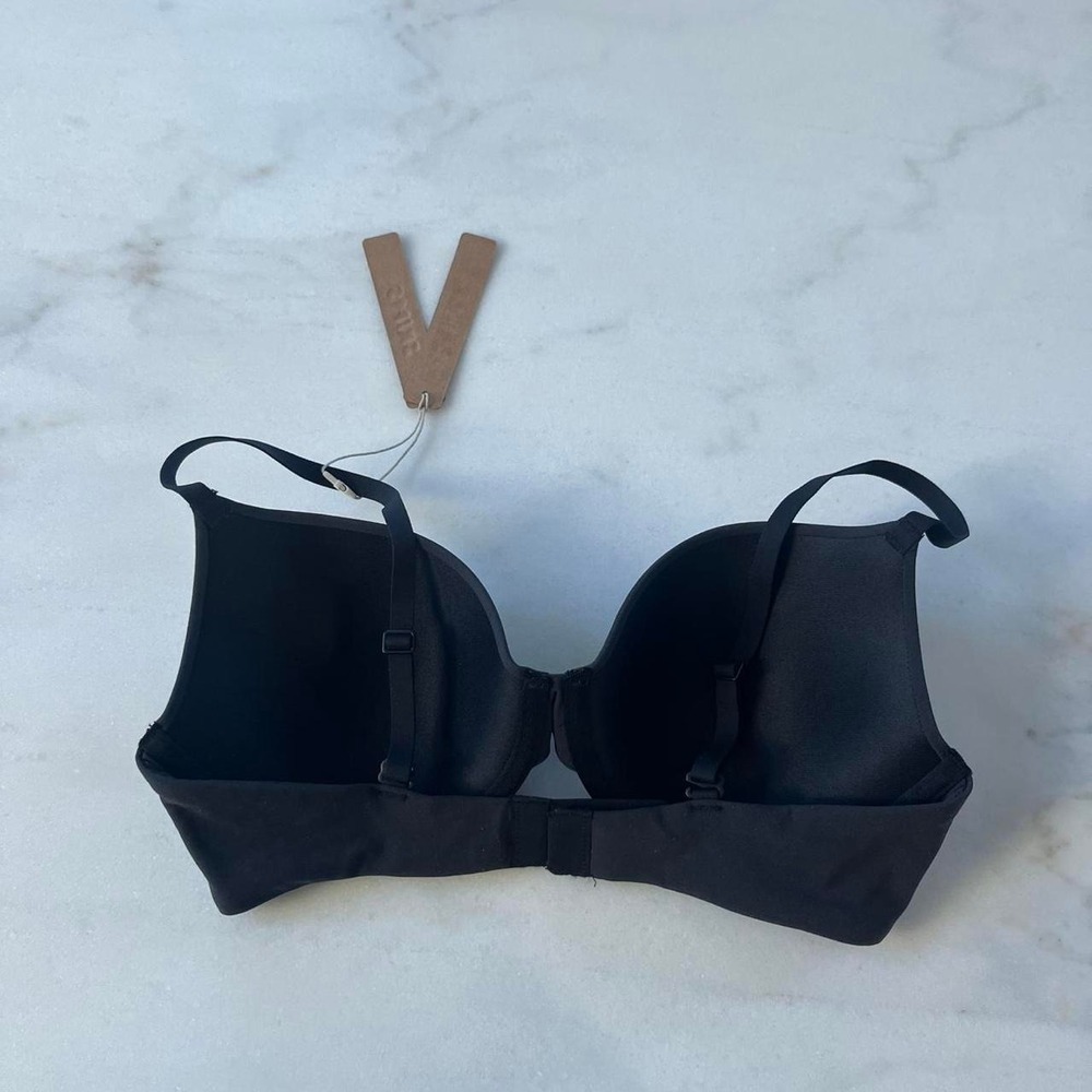 Skims Onyx Demi Bra Black Underwire 34C NWT - Picture 2 of 3